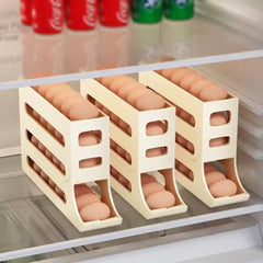 4-Tier Rolling Egg Dispenser